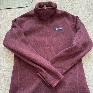 Patagonia women’s red better sweater